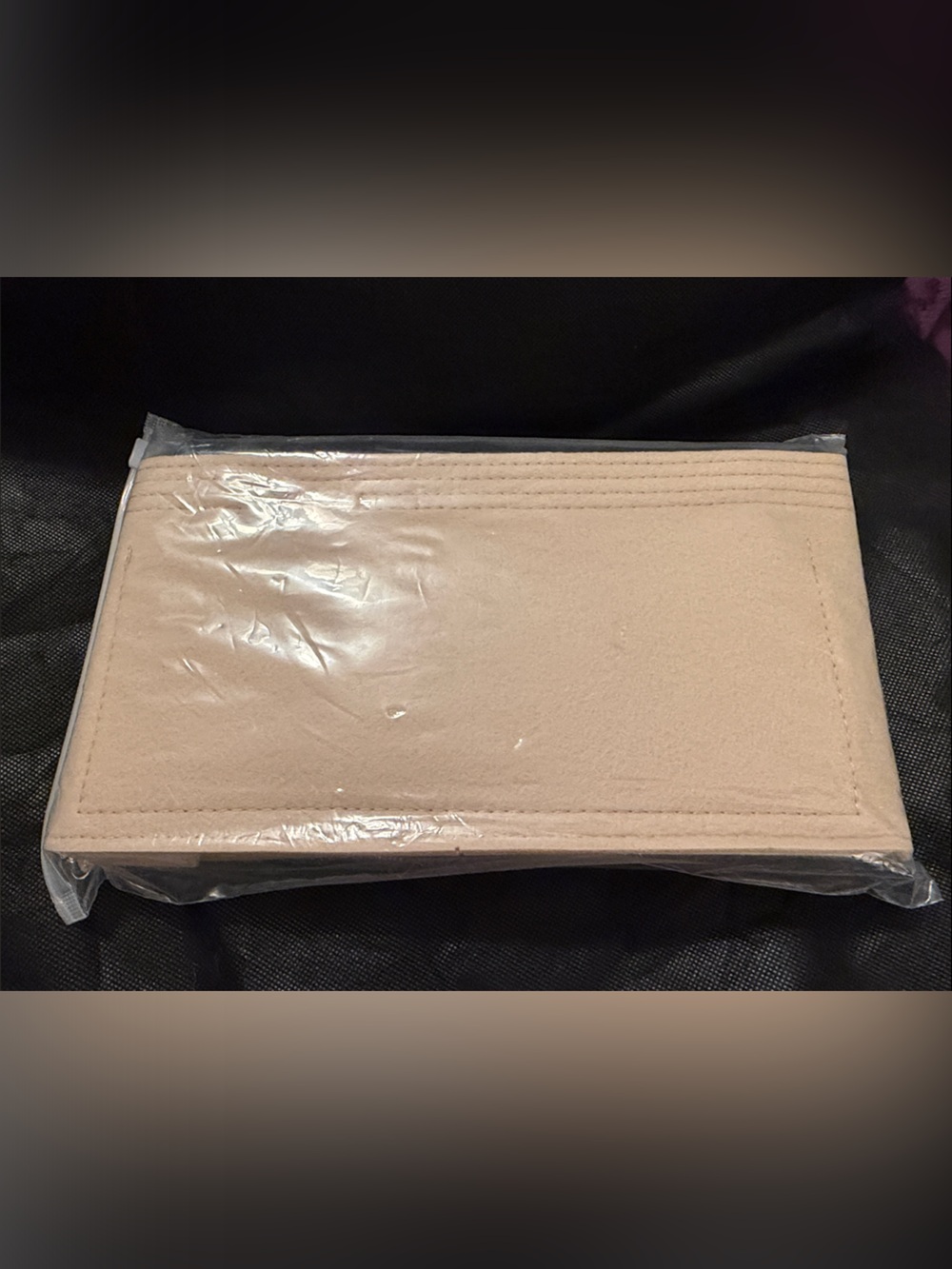 25cm Beige Tote Insert Organizer NWT